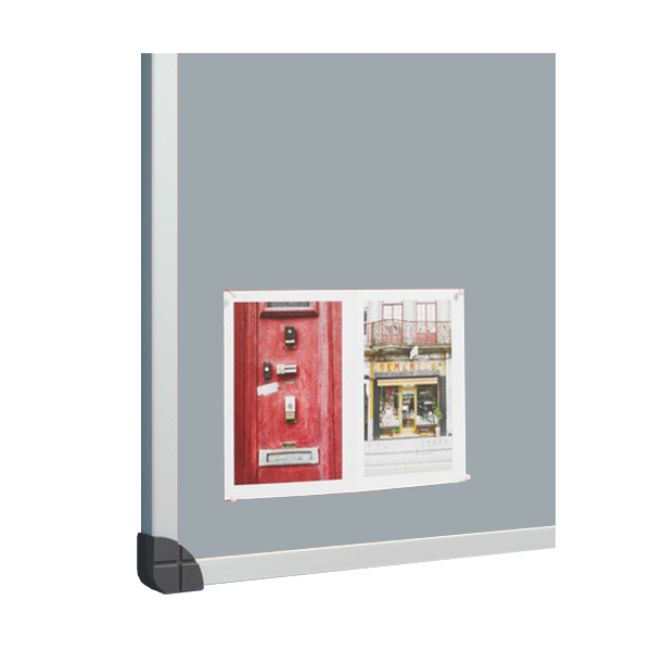Tablero corcho tapizado 760 100x200 cm Gris