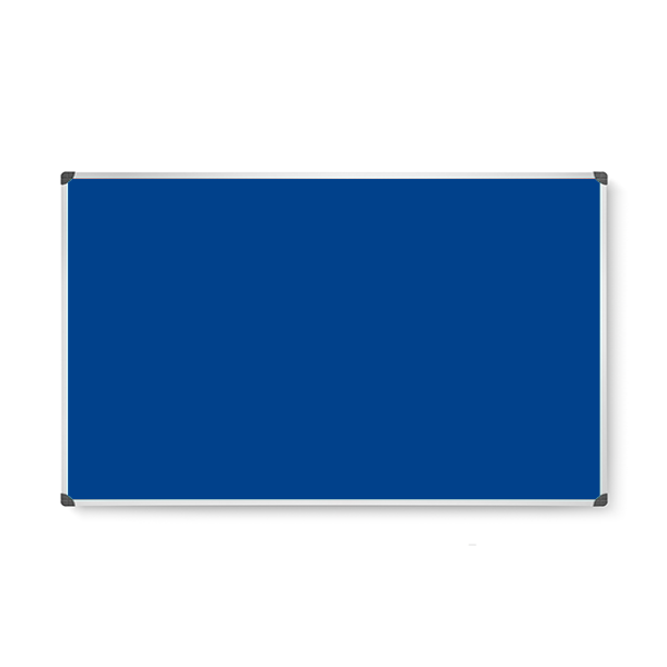Tablero corcho tapizado 760 100x150 cm Azul osc.