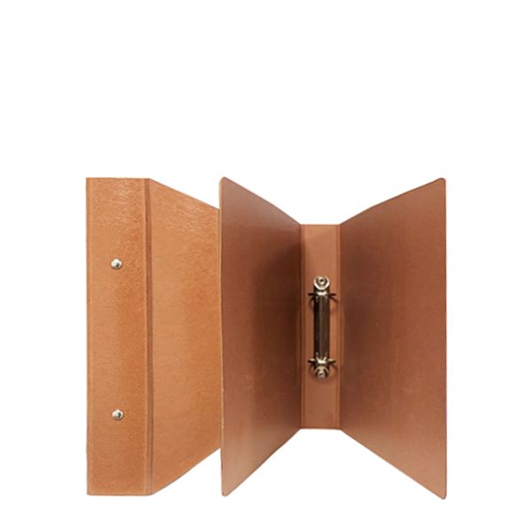 Carpeta cartón folio apaisado 2 anillas 40 mm