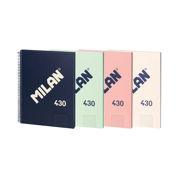 Cuaderno Milan 430 A4 80 h. 95 g 5x5
