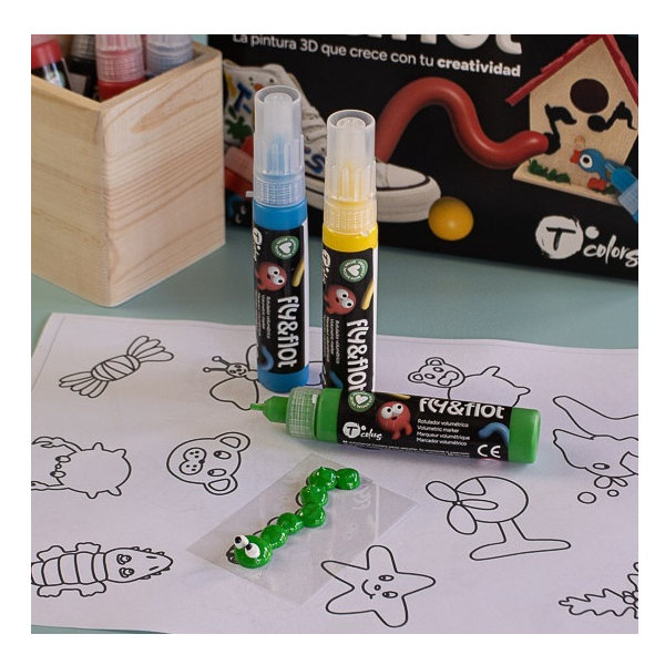 Pintura 3D Fly&Flot 25 ml unicolor