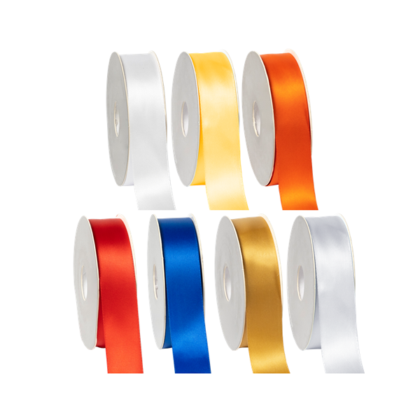 Cintas de raso 2,5 cm x 25 m