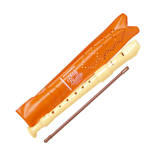 Flauta Hohner 9516 desmont. Estuche Naranja