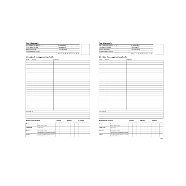 Cuaderno A4 tutoría Additio A4