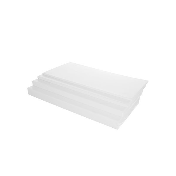 Tapiz suelo 100x50 cm Blanco