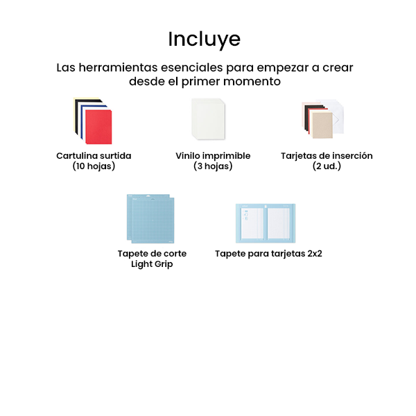Cricut Explore 5 Pack materiales