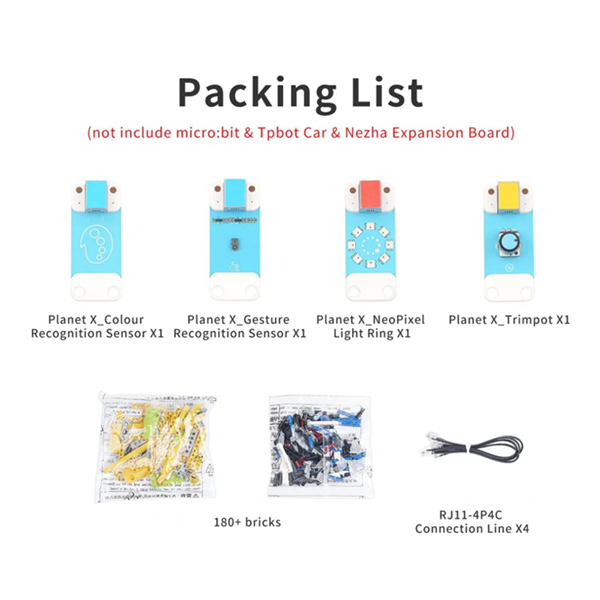 Pack accesorios codificación interactiva