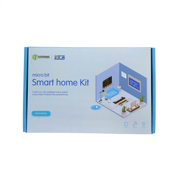 Kit casa inteligente domótica + tarjeta micro:bit