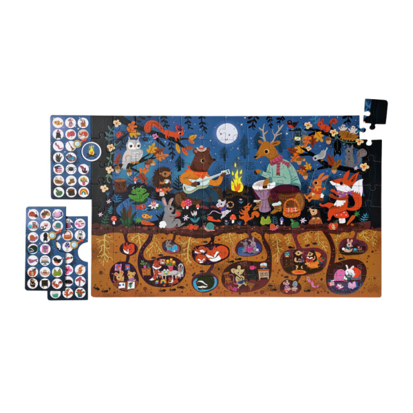 Puzle Observation Bosque