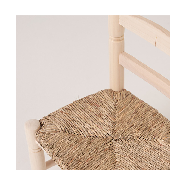 Silla enea infantil natural