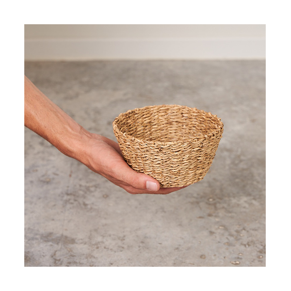 Pack 3 bols de seagrass Ø16 cm