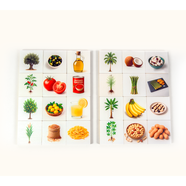 El origen de los alimentos: vegetal