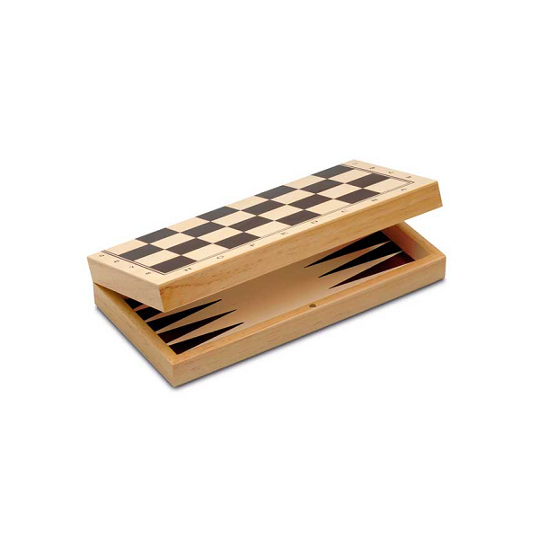 3 en 1 Ajedrez - Damas - Backgammon