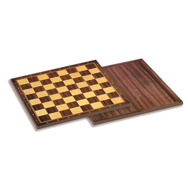 Tablero ajedrez madera 40x40 cm