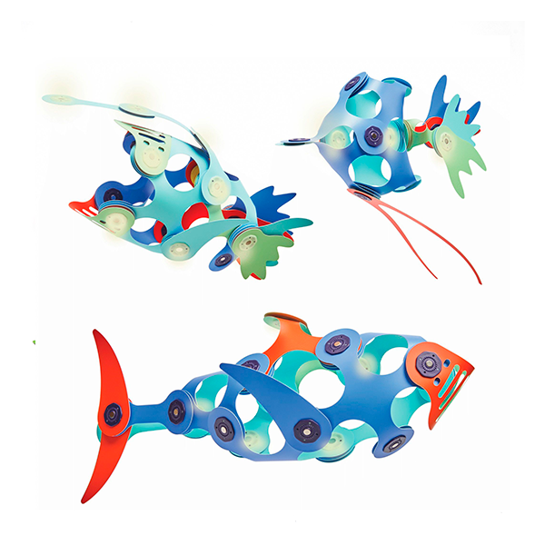 Clixo Ocean Creatures pack 24 u.