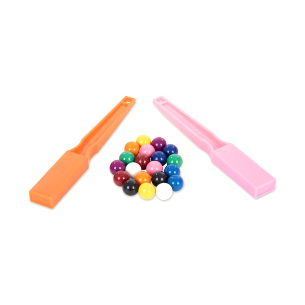 Set de 2 varitas y 20 canicas magnéticas