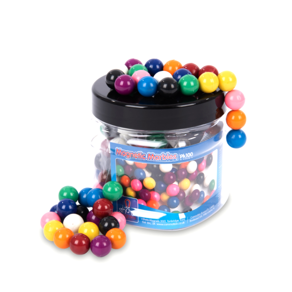 Set de 100 canicas magnéticas