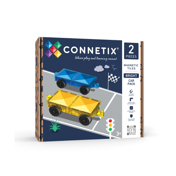 Connetix Bright Car Pack 2 u.