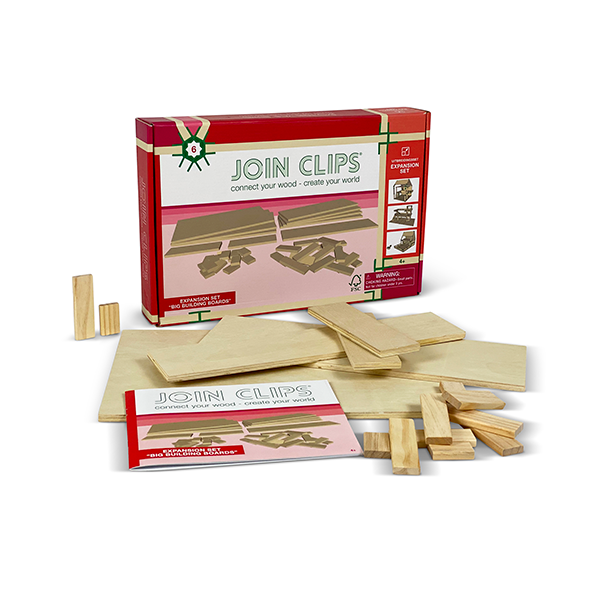 Join Clips 40 tableros de construcción