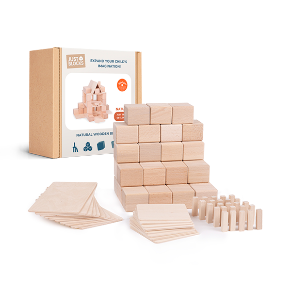 Just Blocks basic kit pequeño 68 u.