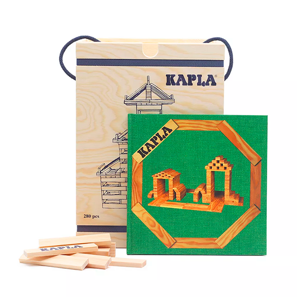 Tablillas KAPLA 280 u. + libro principiantes: estructuras