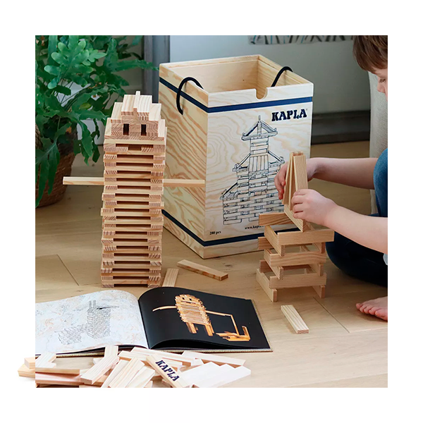Tablillas KAPLA 280 u. + libro principiantes: animales