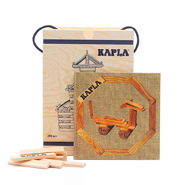 Tablillas KAPLA 280 u. + libro principiantes: animales