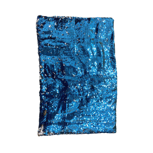 Almohadilla ponderada propioceptiva 2,3 kg con lentejuelas 46x37 cm