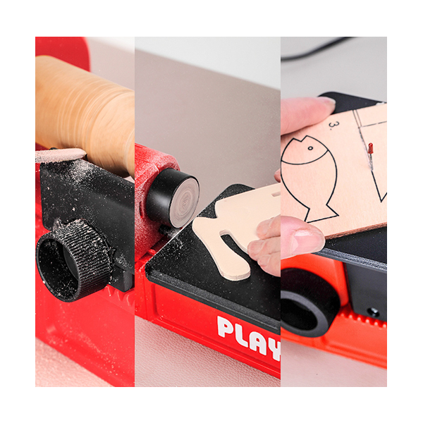 PLAYmake 4 en 1 taller de carpintería