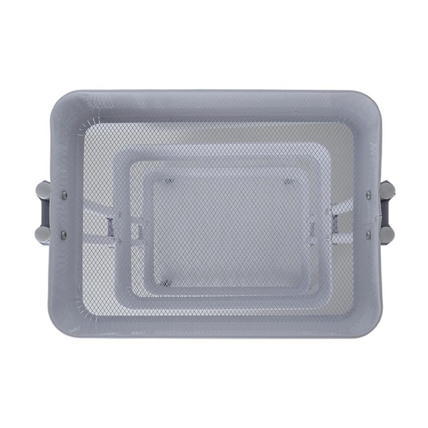 Carro metálico con 3 bandejas