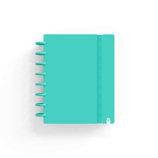 Cuaderno Ingeniox A5 80 h. cuad. Menta Pastel