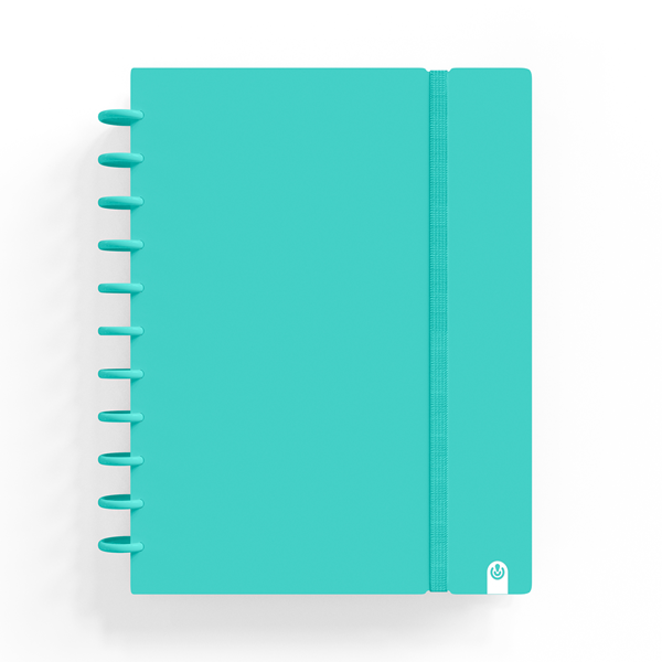 Cuaderno Ingeniox A4 100 h. cuad. Menta Pastel