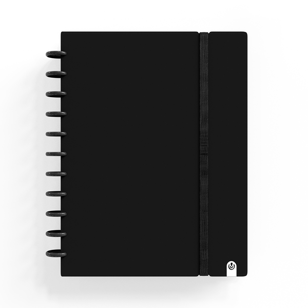 Cuaderno Ingeniox A4 100 h. cuad. Negro