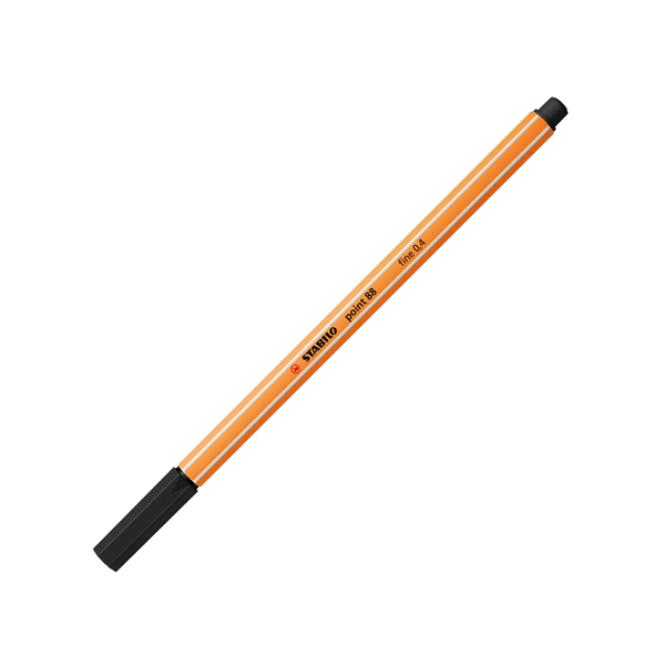 Rotulador Stabilo Point 88 Negro