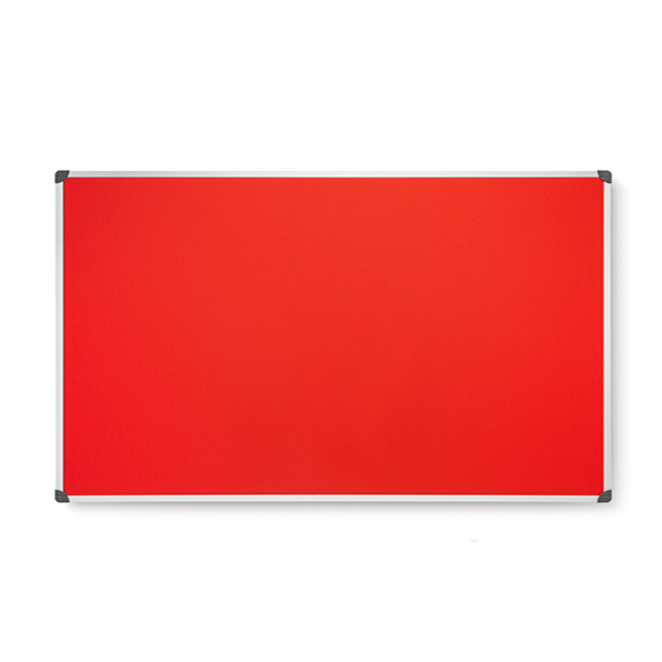 Tablero corcho tapizado 760 100x175 cm. Rojo
