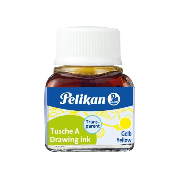 Tinta china Pelikan 10 ml Amarillo