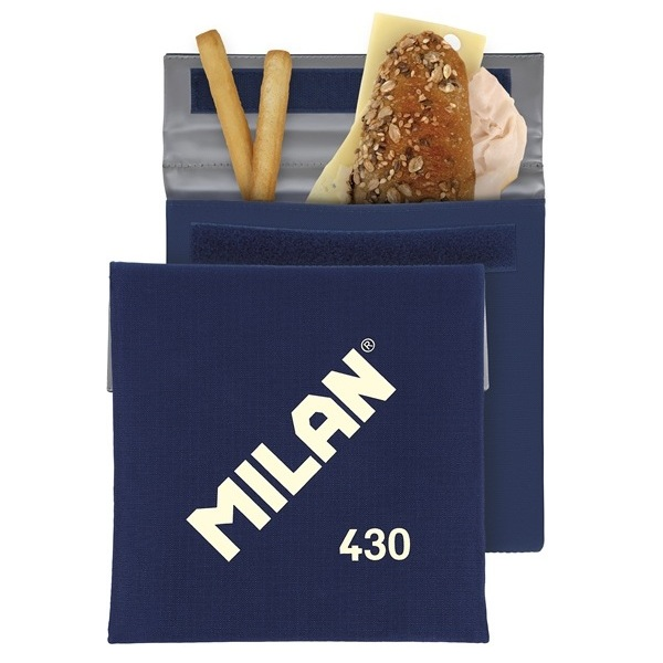 Portabocadillos Milan 430 since 1818 Azul