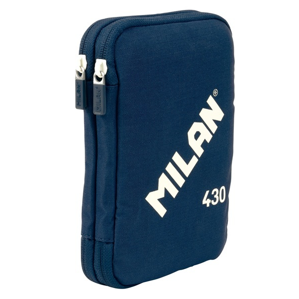 Plumier 2 pisos Milan 430 Since 1918 Azul