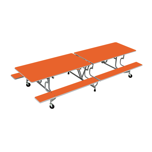Mesas BY-65 305x76 alt.74 cm Naranja