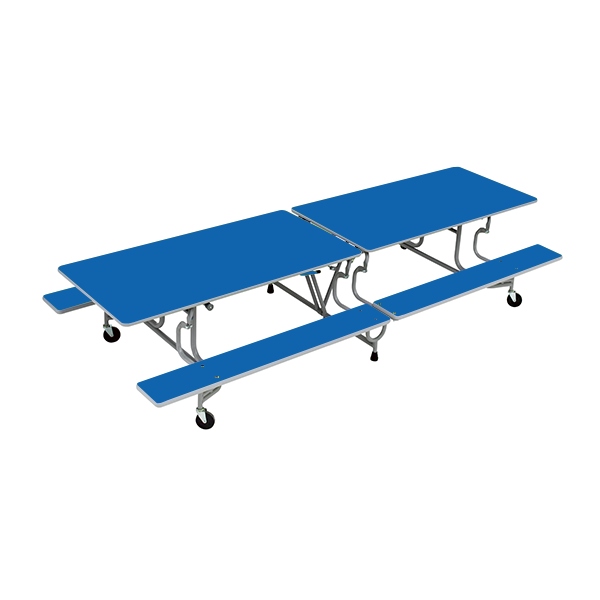 Mesas BY-65 305x76 alt.74 cm Azul osc.