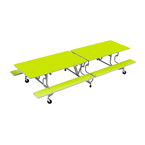 Mesas BY-65 305x76 alt.74 cm Verde claro