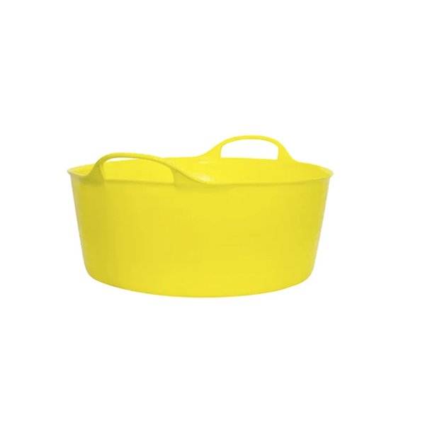 Capazo bajo Gorilla Tub 15L Ø39 cm amarillo