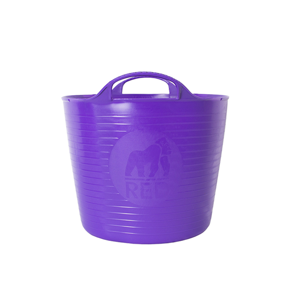 Capazo pequeño Gorilla Tub 14L Ø33 cm morado