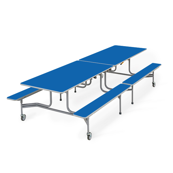 Mesa TTX13 305x75 cm. alt. 74 cm. Azul osc.