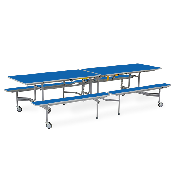 Mesa TTX13 305x75 cm. alt. 74 cm. Azul osc.